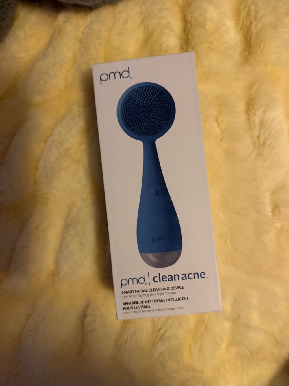 PMD Clean Acne Smart Facial Cleansing Device - Navy Blue
